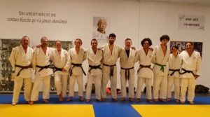 Une belle énergie sur le tatami du cours “compétition” 🥋💪