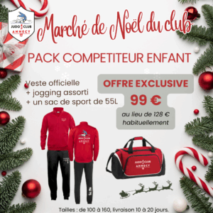 🎁 Marché de Noël du Judo Club d’Annecy